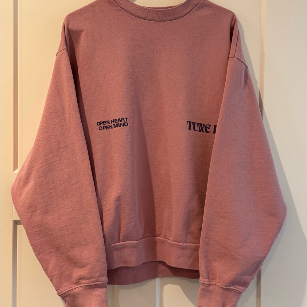 LONELY GHOST Pink Sweatshirt